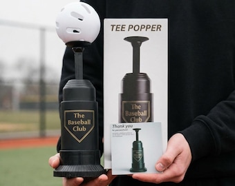 The Baseball Club Tee Popper Schlag-T-Shirt für Solo Schlag Übung Baseball und Softball Training