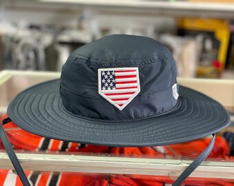 American Flag Baseball Boonie - Etsy 