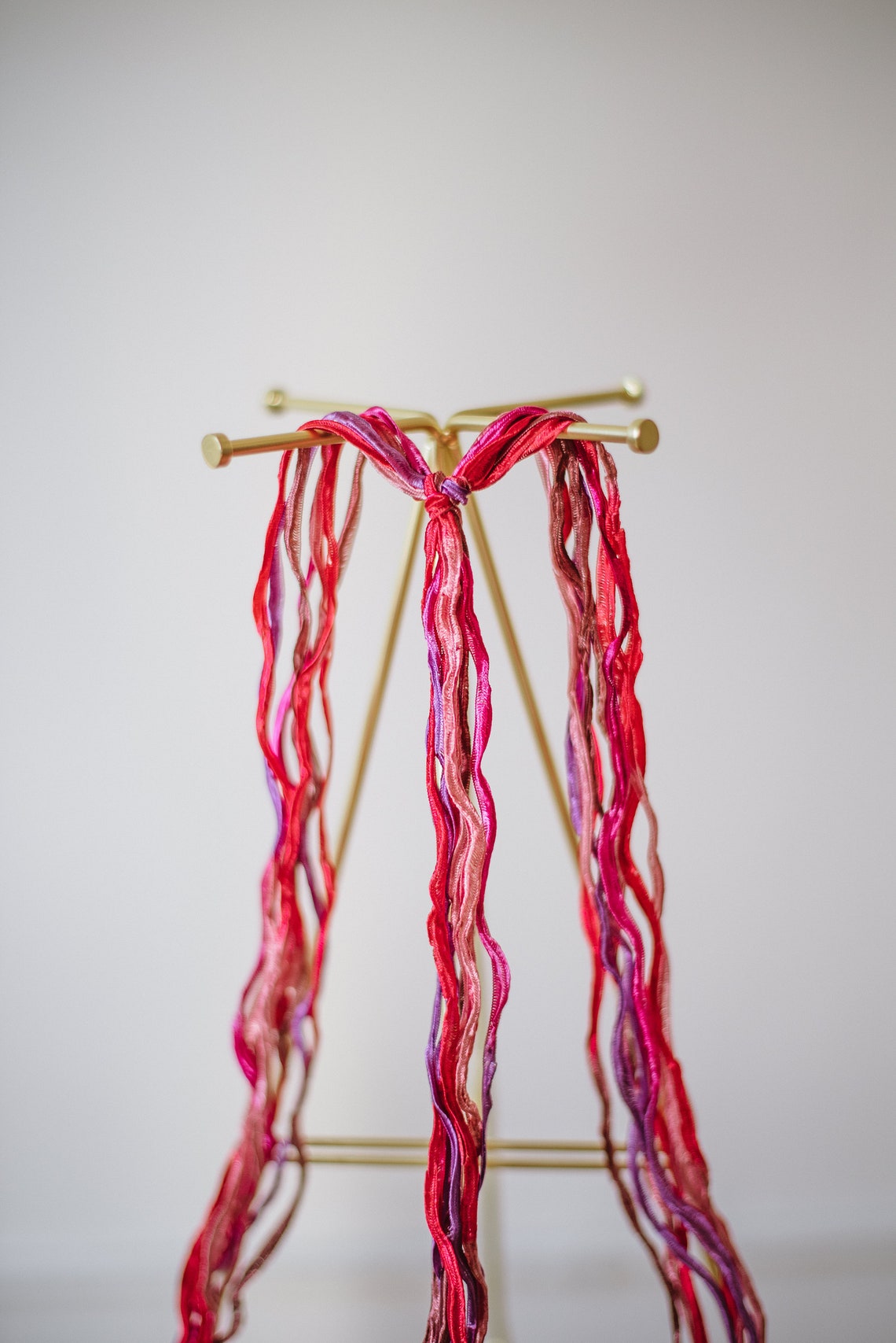 Barig Ribbons Red Flare | Braid Ribbons | Paranda | Hair Ribbons | Ribbons | Hair ...
