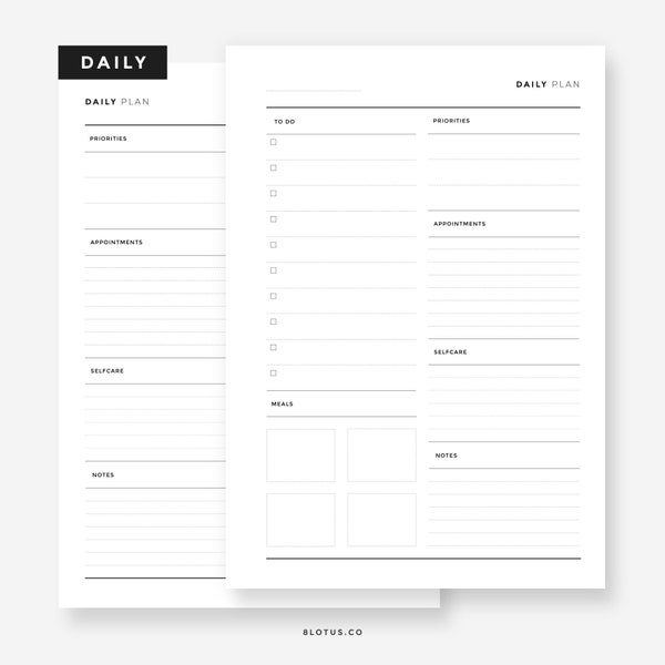 Muji Planner Printable Etsy