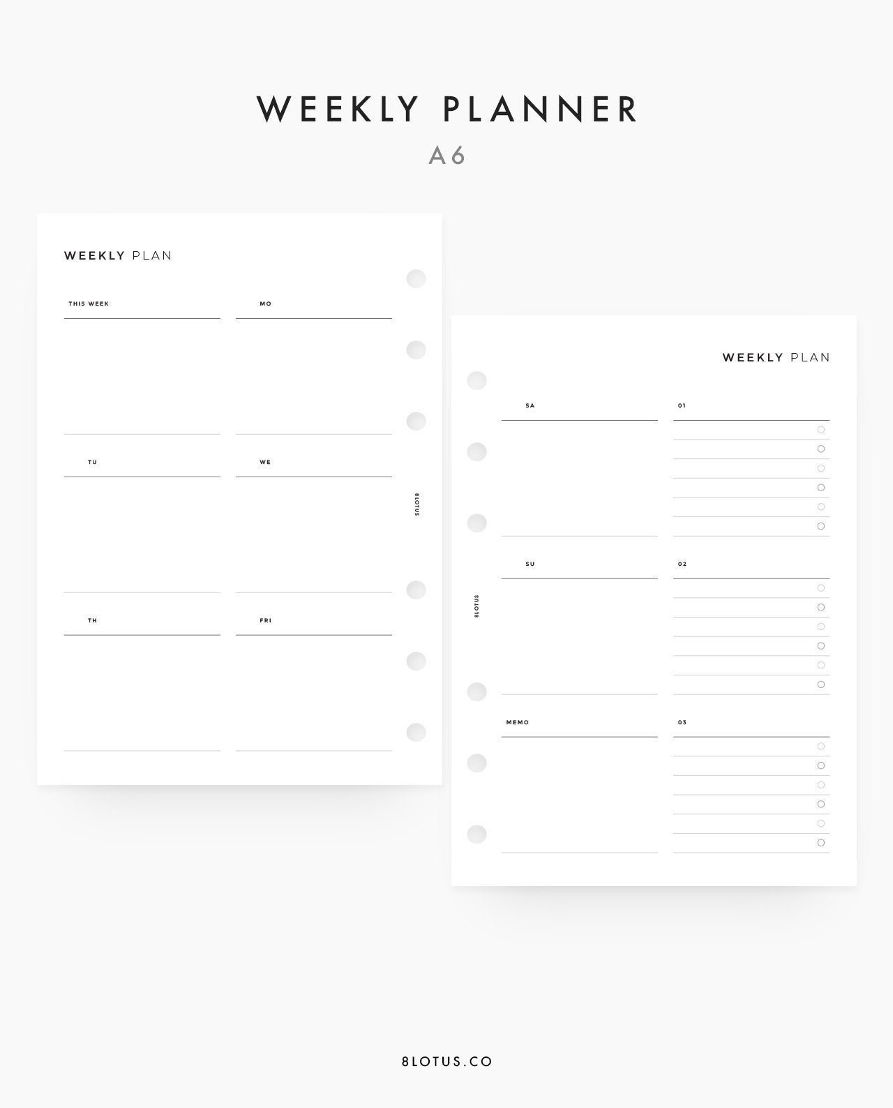 weekly-planner-a6-planner-inserts-weekly-schedule-a6-refill