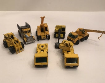 vintage metal construction toys