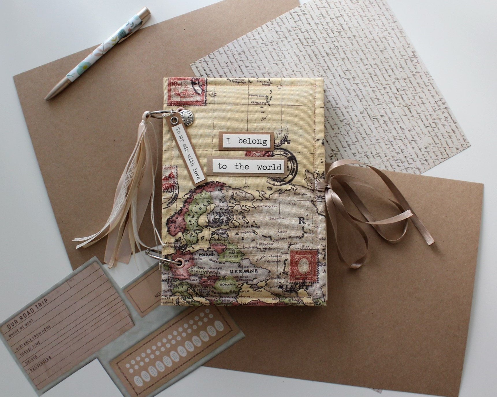 adventure book travel journal