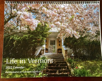 Vermont Calendar | Etsy