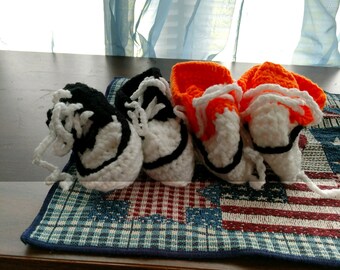 High Top Baby Booties