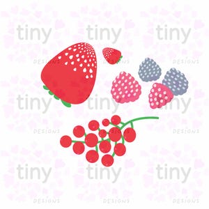 Summer Fruits Clipart Set – 19 PNG + SVG | Watermelon SVG, Summertime ...