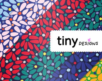 Stylized Petal Pattern Pack – 10 Seamless Patterns, Digital Floral Papers, Colorful Minimalist Prints, Scrapbook Paper, Fabric Design