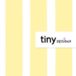 Butter Yellow Stripe Pattern – Seamless Digital Fabric Paper | Simple Bold Stripes for Sublimation, Crafts & DIY Projects