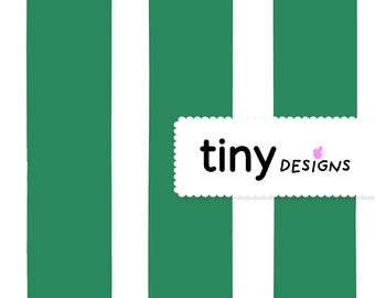 Lush Green Foliage Stripe Pattern – Seamless Retro Digital Paper | Bold Nature-Inspired Fabric Print & Sublimation Design