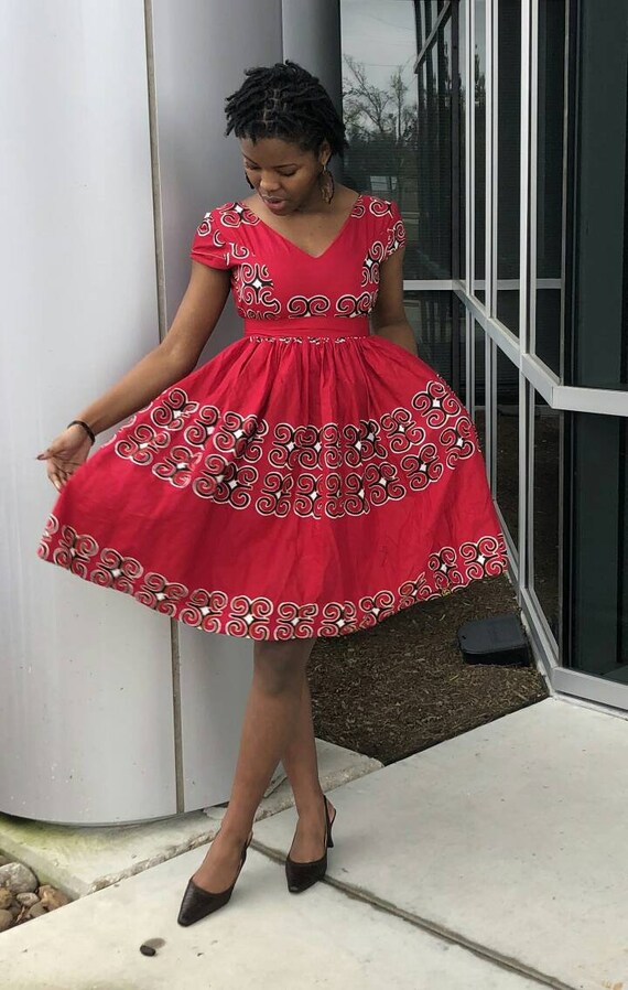 red african attire