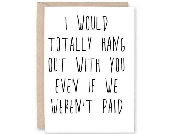 Funny Co Worker Anniversary Card Work Anniversary Work Etsy