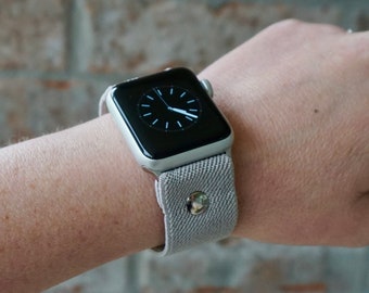 Correa elástica gris para Apple Watch para iWatch, de KaylieFryCreative