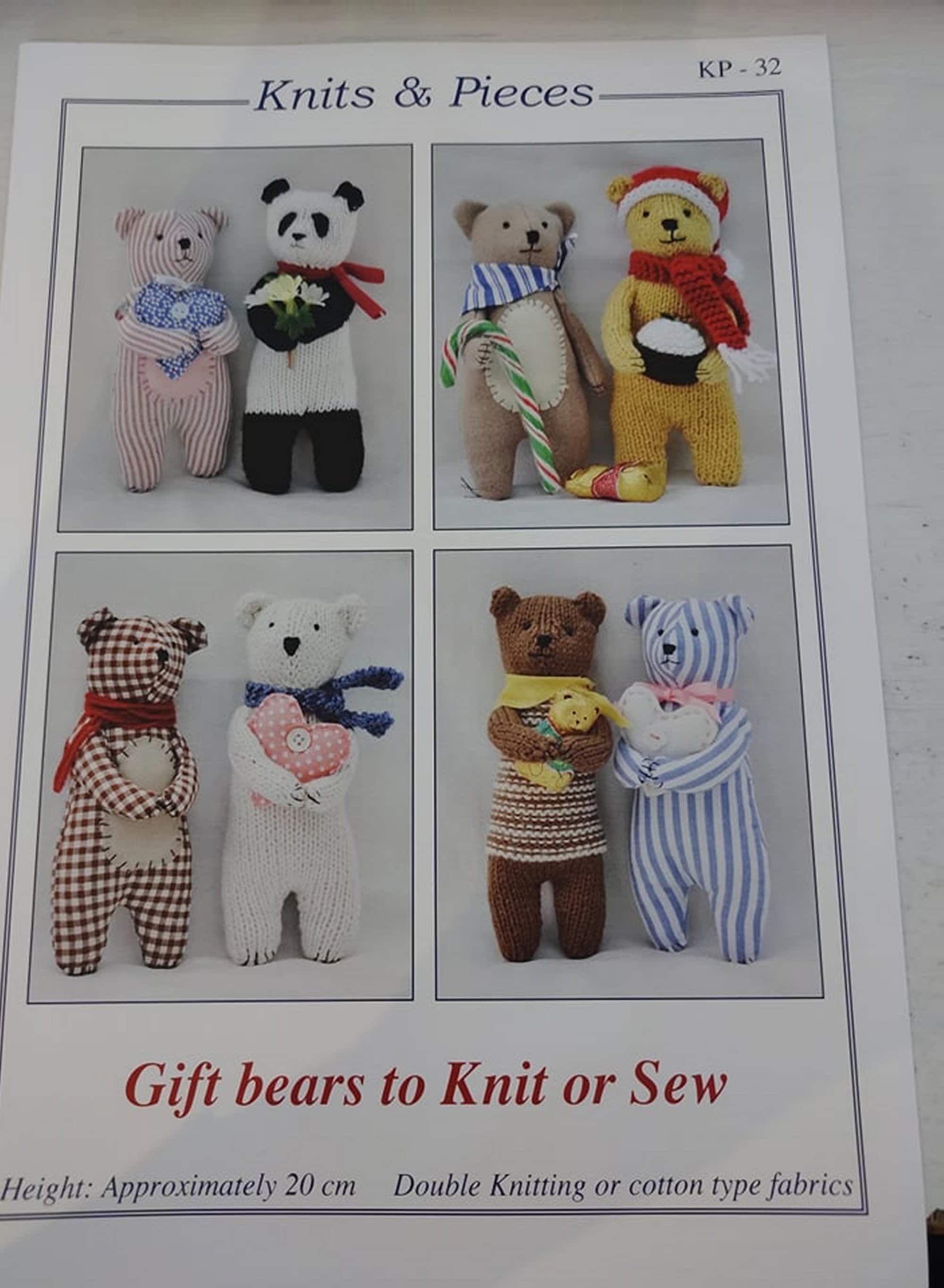 Sandra Polley Knits and Pieces Knitting and Sewing Patterns Etsy