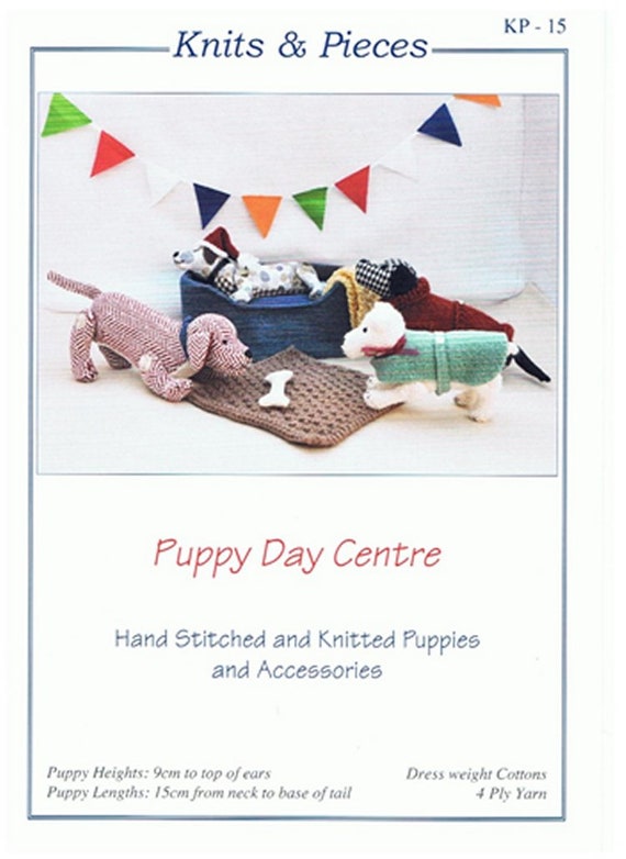 Foxy and Badger Knits and Pieces Double Knitting Patterns.