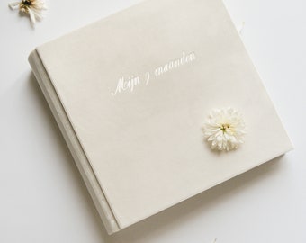 Personalized 100% Silk Velvet Photo Album