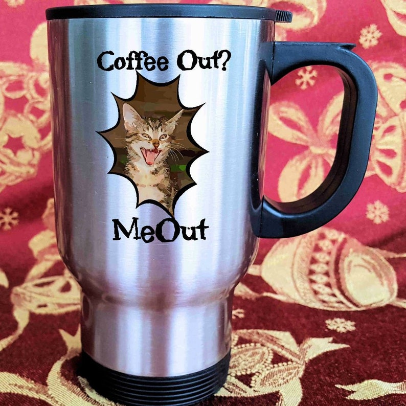 I May be Bald Novelty... but my Dad still loves me Hairless Cat Travel Mug