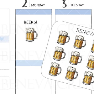 Bierstickers-stickers bierpul-biermokstickers-drankstickers-alcoholstickers-krabbelstickers-voedselstickers-plannerstickers-(DL-031)