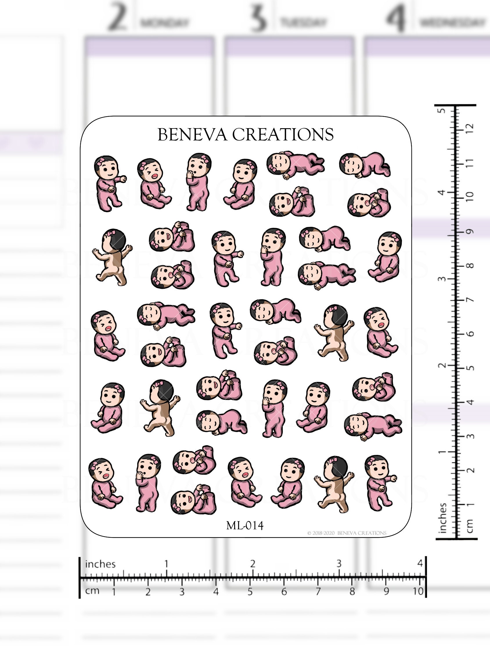 Bunch of Babies Stickers-baby Stickers-mom Life Stickers- Baby Stickers ...