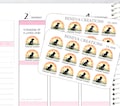Pet Remembrance Stickers - Dog Cat Memorial Planner Stickers - Missing You - Miss You Stickers - Pet Stickers - (DL-349)