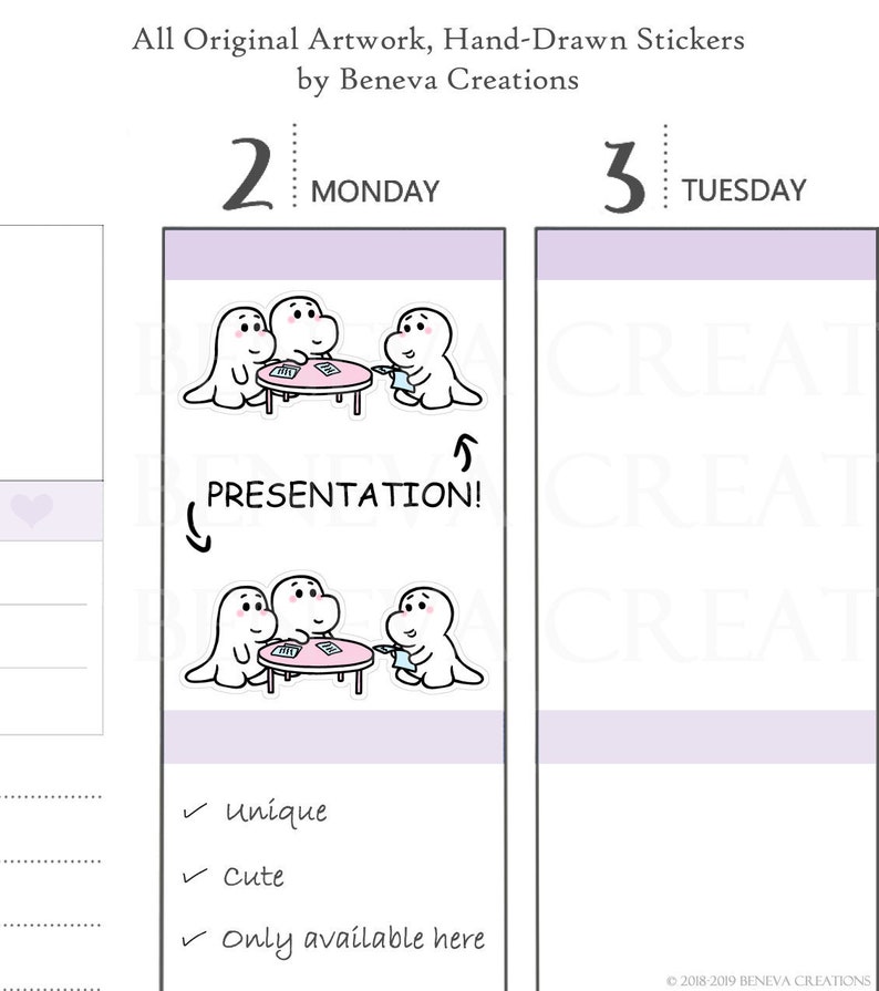 Presentation Stickers Work Stickers Business Stickers | Etsy