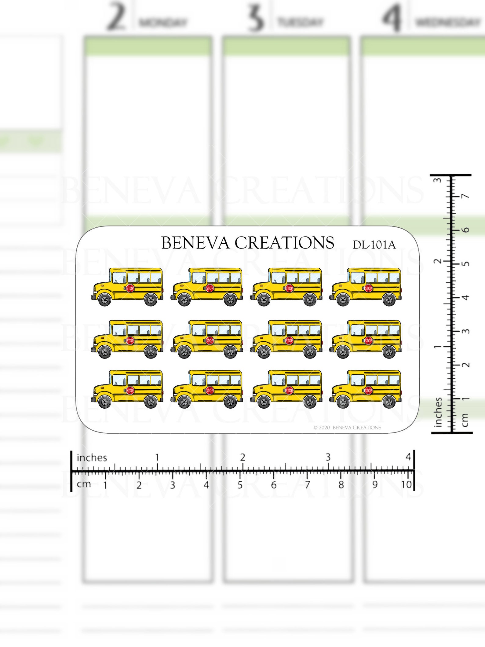 School Bus Stickers- Bus Stickers- Field Trip Stickers-field Trip ...
