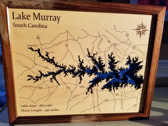 Lake Murray Depth Chart