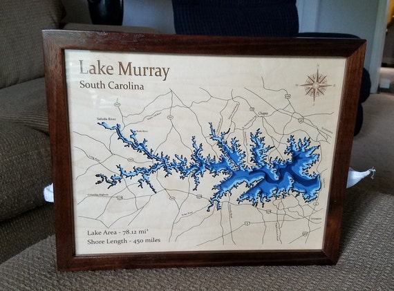 Lake Murray Depth Chart