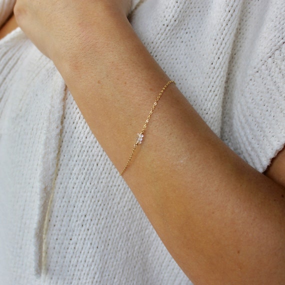 April birthstone cheap bracelet