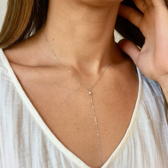 Lola Lariat Necklace – Jade Trau