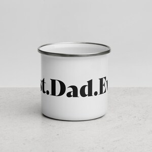 Taza esmaltada Best Dad Ever