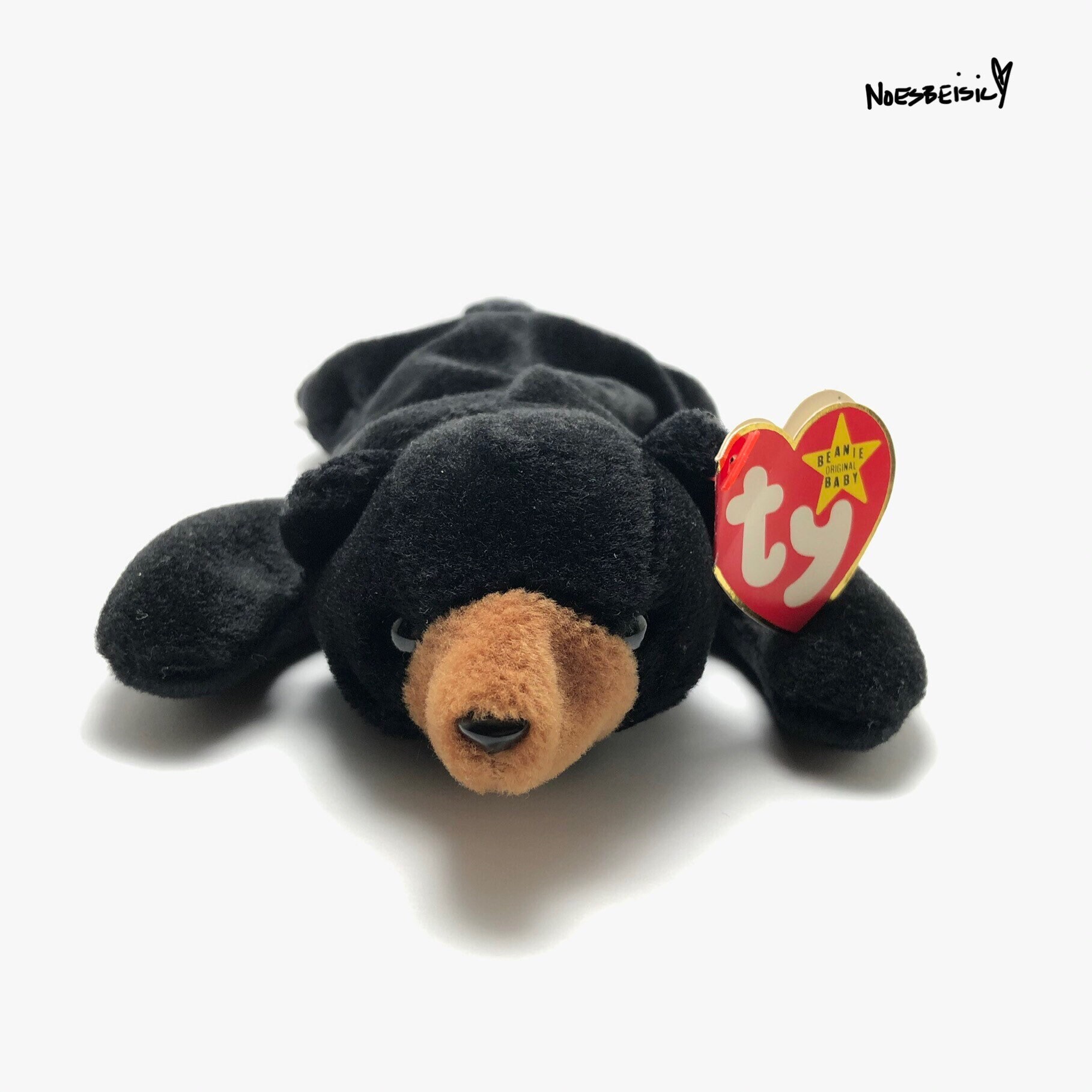 Ty Beanie Babies Blackie The Bear 1993 | Etsy