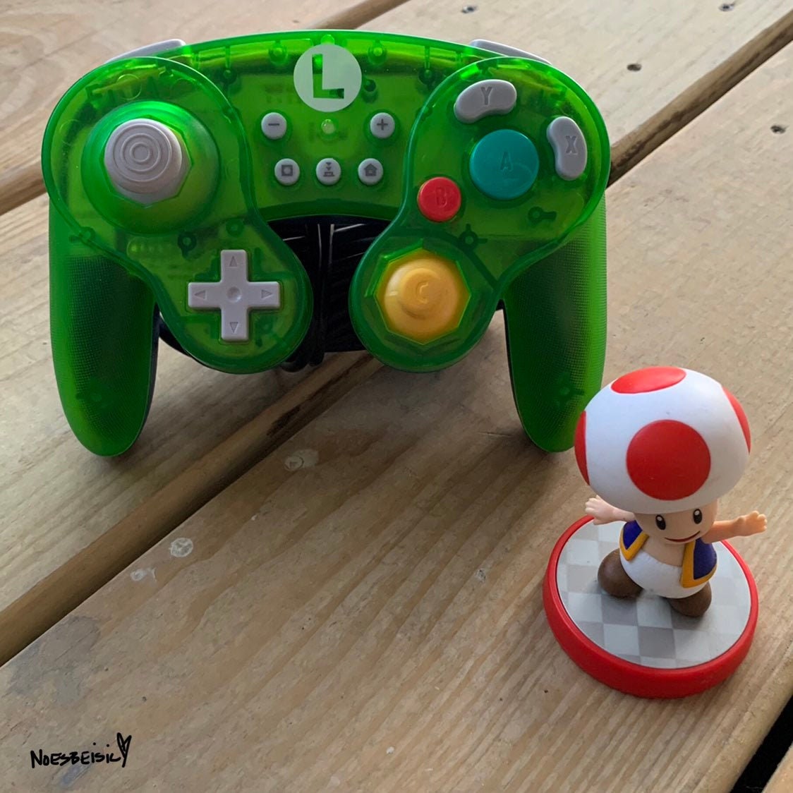 Nintendo Switch Luigi Wired Controller Etsy