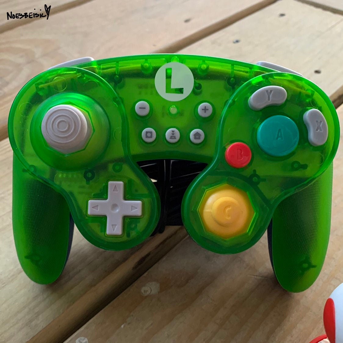 Nintendo Switch Luigi Wired Controller Etsy