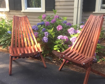 Patio chair, stick chair, foldable outdoor chair, outdoor bucket chair