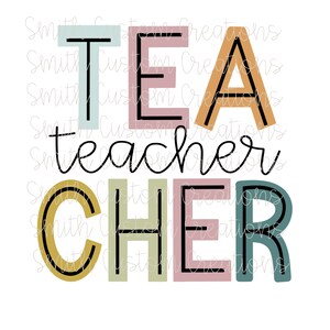 Teacher Digital PNG Download