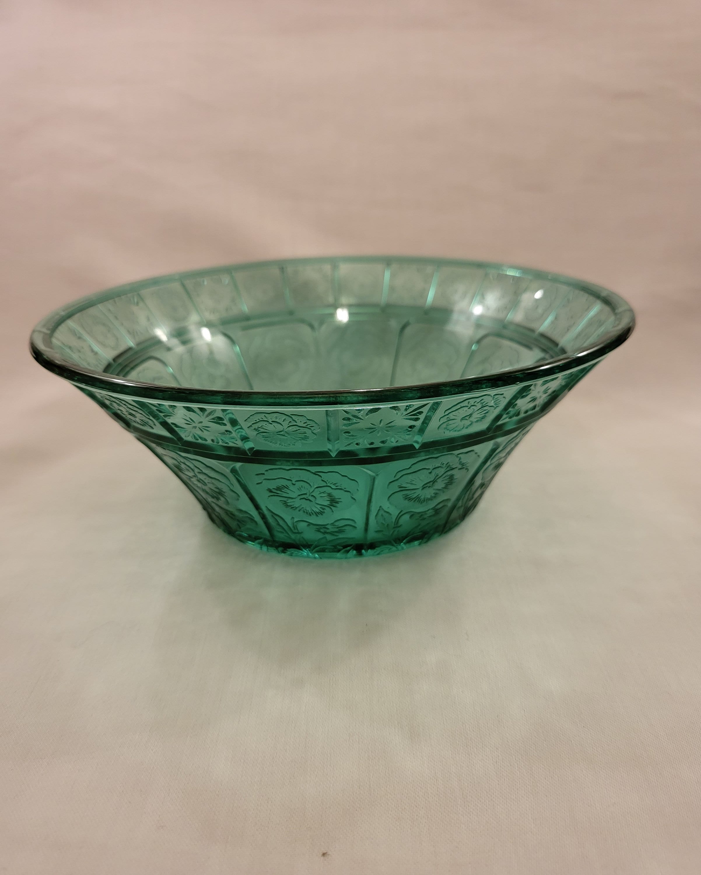 Jeanette Green Doric Glass - Etsy