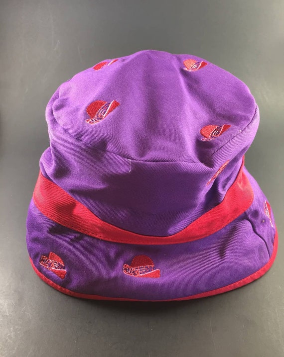Purple Red Hat Society Ladies Hat 