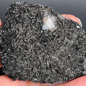 SPECULAR Hematite on Kidney Ore with Quartz • Egremont, Cumbria, England