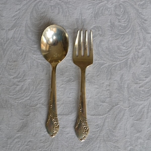 Baby Set Silver Plate Place Setting &quot;Together&quot;
