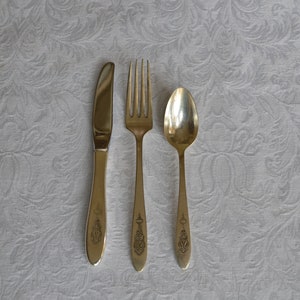 Youth silver plate place setting &quot;Bird of Paradise&quot;