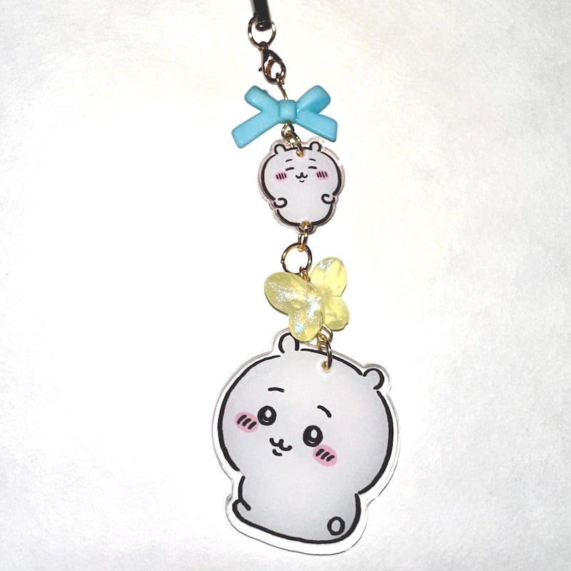 Chiikawa Spring Keychain Chiikawa Keychain - Etsy