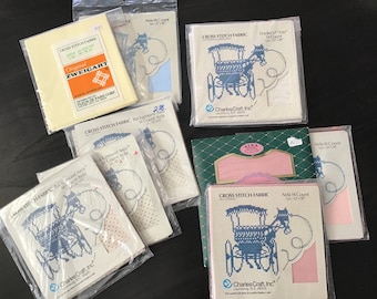 Charles Craft/Zweigart cross stitch fabric, new and unopened