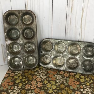 VTG Ecko Starburst Ovenex N-800-B, muffin tin, cupcake pan, baking
