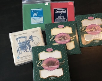 Charles Craft Aida 18ct Cross Stitch Fabric, new and unopened package
