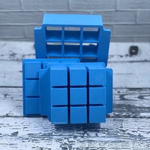 3 Piece 1” 3x3 Embed Maker Mold