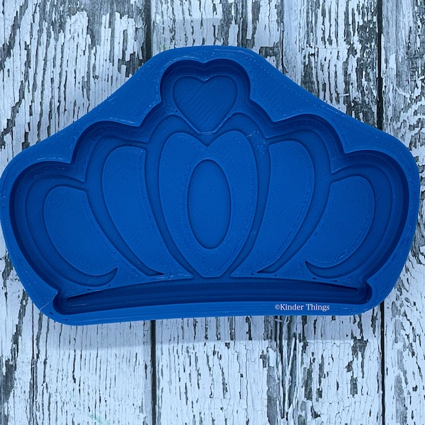 Hybrid Princess Crown Bath Bomb Mold