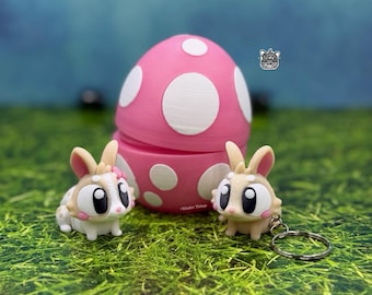 3D Bunnies and Easter Egg