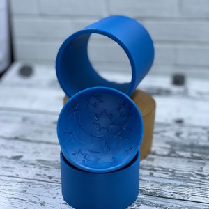 3 Piece Moon & Stars Bath Bomb Mold