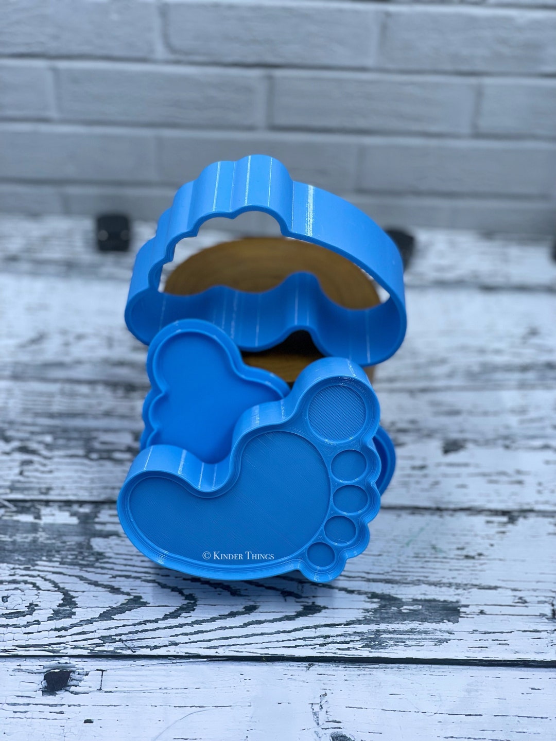 3D Printed Foot Bath Bomb Mold Etsy