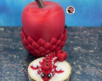 Apple Mini Dragons and Matching Egg Gift Set